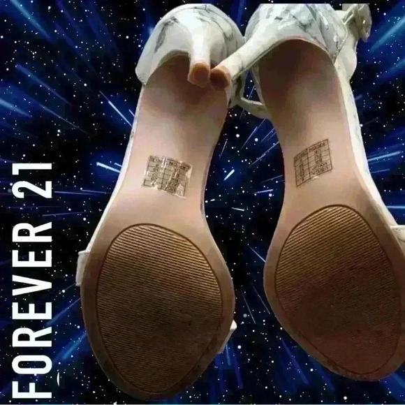 Forever 21 Marble design  heels - Picture 10 of 13